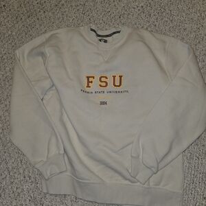 Gear For Sports Cream FSU Ferris State University Crewneck Sweat Shirt